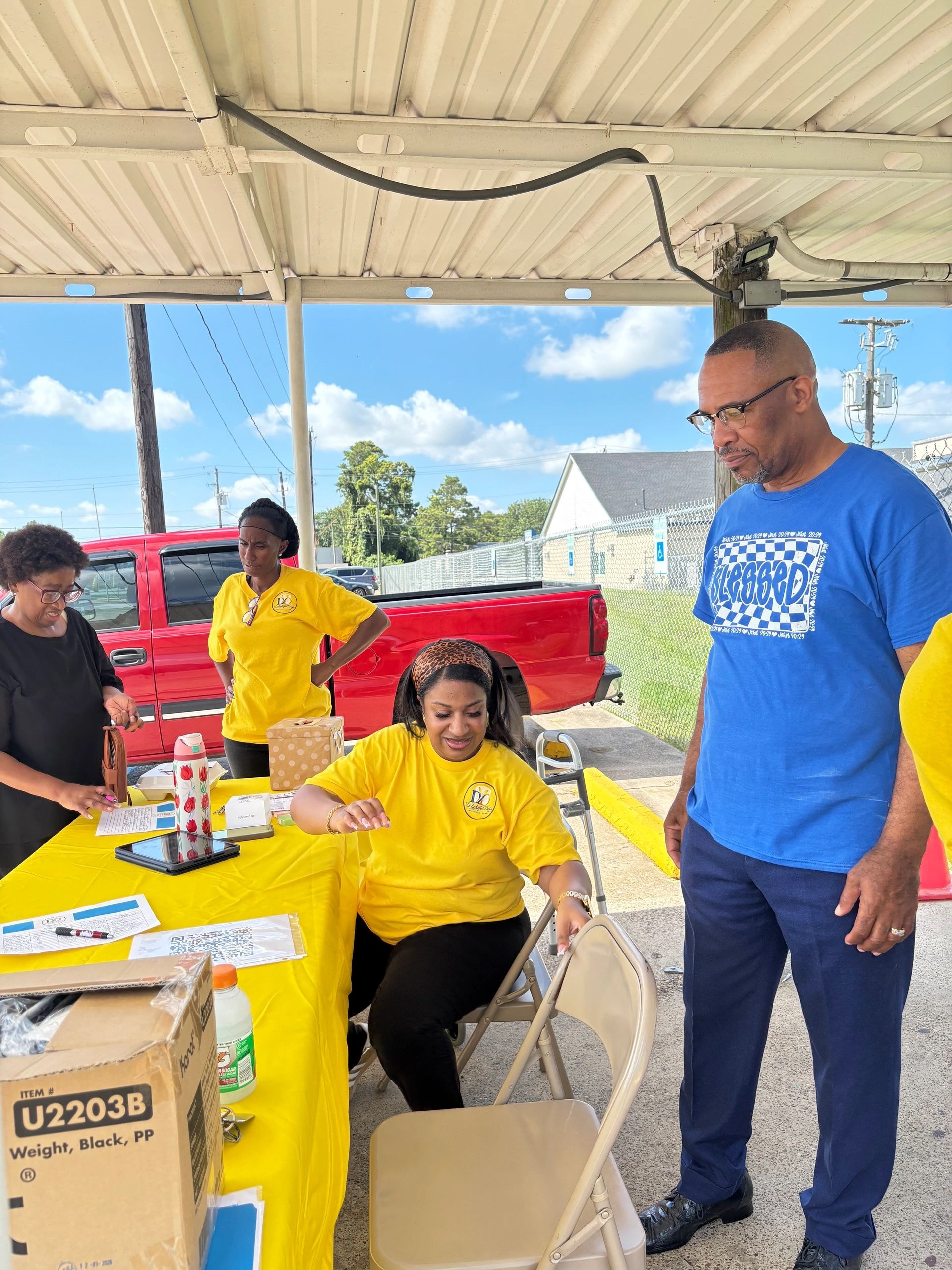 Delightful Days community service in action