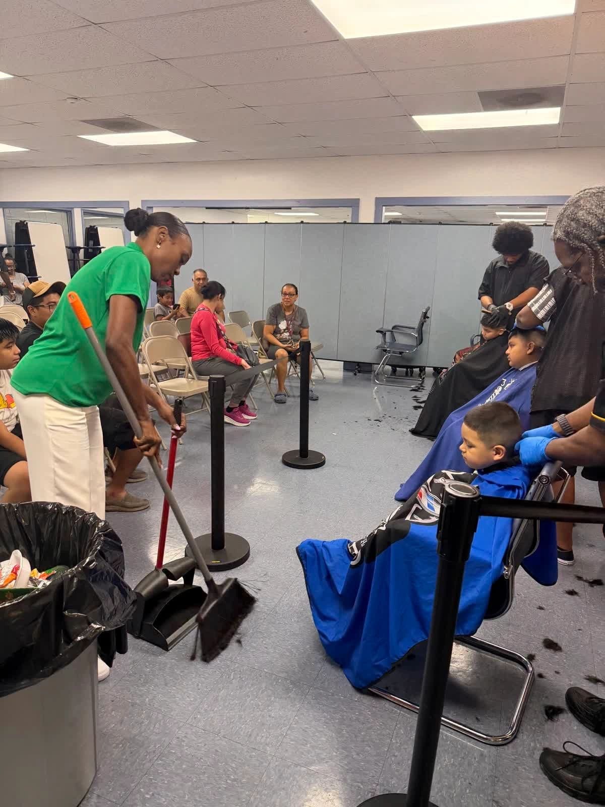 Children learning activity at Delightful Days community center